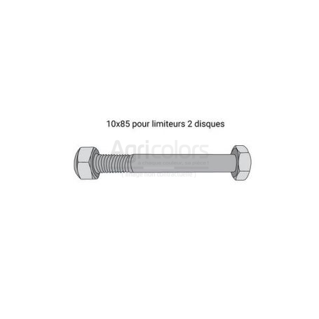 BOULON COMPLET 10 X 85