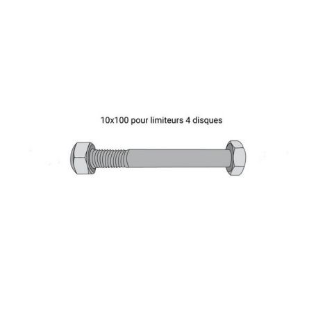 BOULON COMPLET 10 X 100