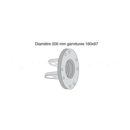 MÂCHOIRE À PLATEAU LIMITEUR Ø200MM MÂCHOIRE À PLATEAU LIMITEUR Ø200MM