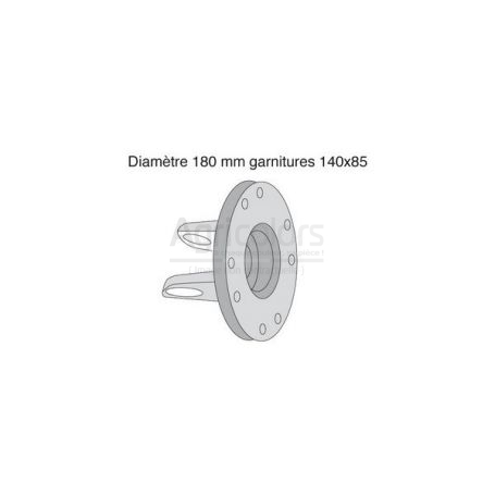 MÂCHOIRE À PLATEAU LIMITEUR Ø180MM MÂCHOIRE À PLATEAU LIMITEUR Ø180MM