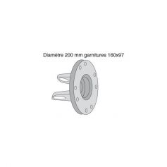 MÂCHOIRE À PLATEAU LIMITEUR Ø200MM MÂCHOIRE À PLATEAU LIMITEUR Ø200MM