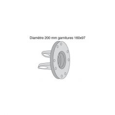 MÂCHOIRE À PLATEAU LIMITEUR Ø200MM MÂCHOIRE À PLATEAU LIMITEUR Ø200MM