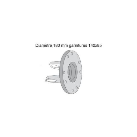 MÂCHOIRE À PLATEAU F1-F3 POUR LIMITEUR A FRICTION