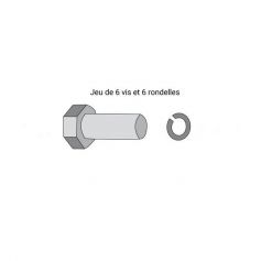 Vis et rondelles avec diamètre extérieur 12