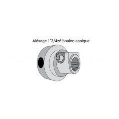 Moyeu limiteur à cames débrayable avec alésage 1"3/4z6 Moyeu limiteur à cames débrayable avec alésage 1"3/4z6