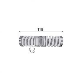 Kit Ressort de Tarage avec alésage 7.5