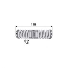 Kit Ressort de Tarage avec alésage 7.5