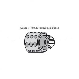 Moyeu Limiteur en Etoile avec alésage 1"3/8z6