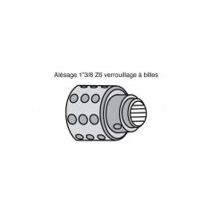 Moyeu Limiteur en Etoile avec alésage 1"3/8z6 Moyeu Limiteur en Etoile avec alésage 1"3/8z6