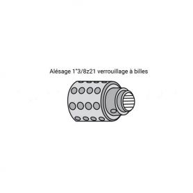 Moyeu Limiteur en Etoile avec alésage 1"3/8z21