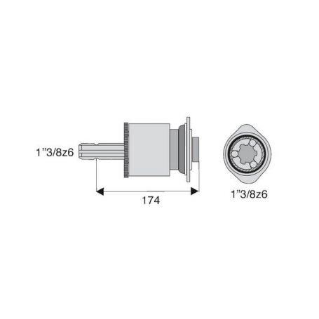 Roue libre avec alésage 1"3/8z6 Roue libre avec alésage 1"3/8z6