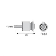 Roue libre avec alésage 1"3/8z6 Roue libre avec alésage 1"3/8z6