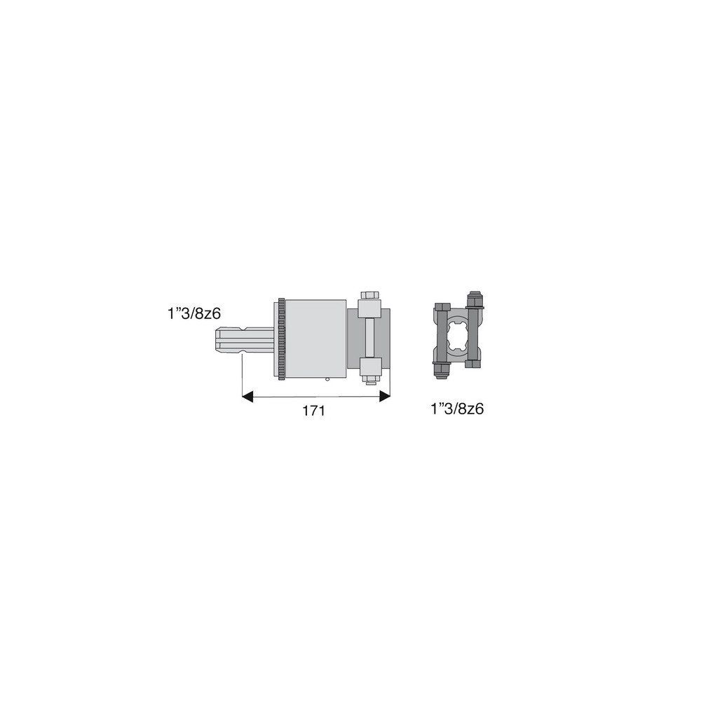 Roue libre avec alésage 1"3/8z6