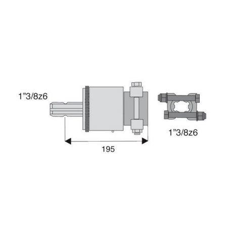 Roue libre avec alésage 1"3/8z6 Roue libre avec alésage 1"3/8z6