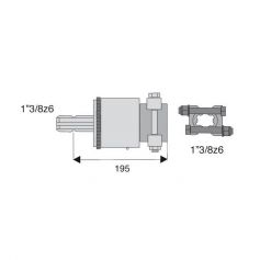 Roue libre avec alésage 1"3/8z6 Roue libre avec alésage 1"3/8z6