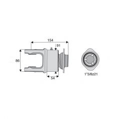 Roue libre avec alésage 1"3/8z21 Roue libre avec alésage 1"3/8z21