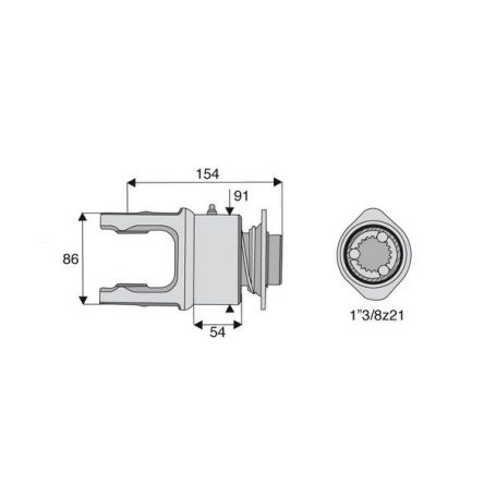 Roue libre avec alésage 1"3/8z21 Roue libre avec alésage 1"3/8z21