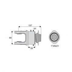 Roue libre avec alésage 1"3/8z21 Roue libre avec alésage 1"3/8z21