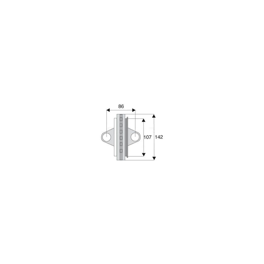 Mâchoire double homocinétique 23.8x61.3/22x80