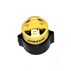Ecrou Buse Hypro GAT - Jet plat aspiration d'air 110° Jaune