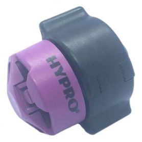Ecrou Buse Hypro GAT - Jet plat aspiration d'air 110° Marron Rouge