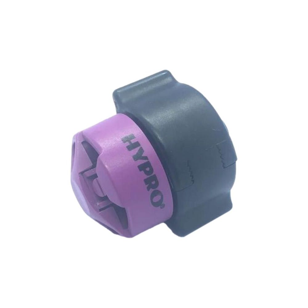Ecrou Buse Hypro GAT - Jet plat  aspiration d'air 110° Marron Rouge