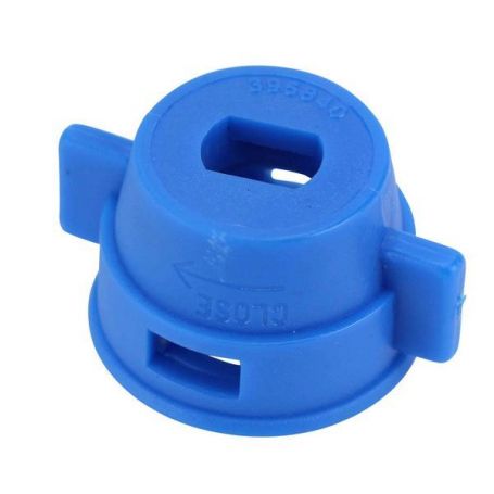 ÉCROU DELVANO/MATROT POUR BUSE 8MM BLEU
