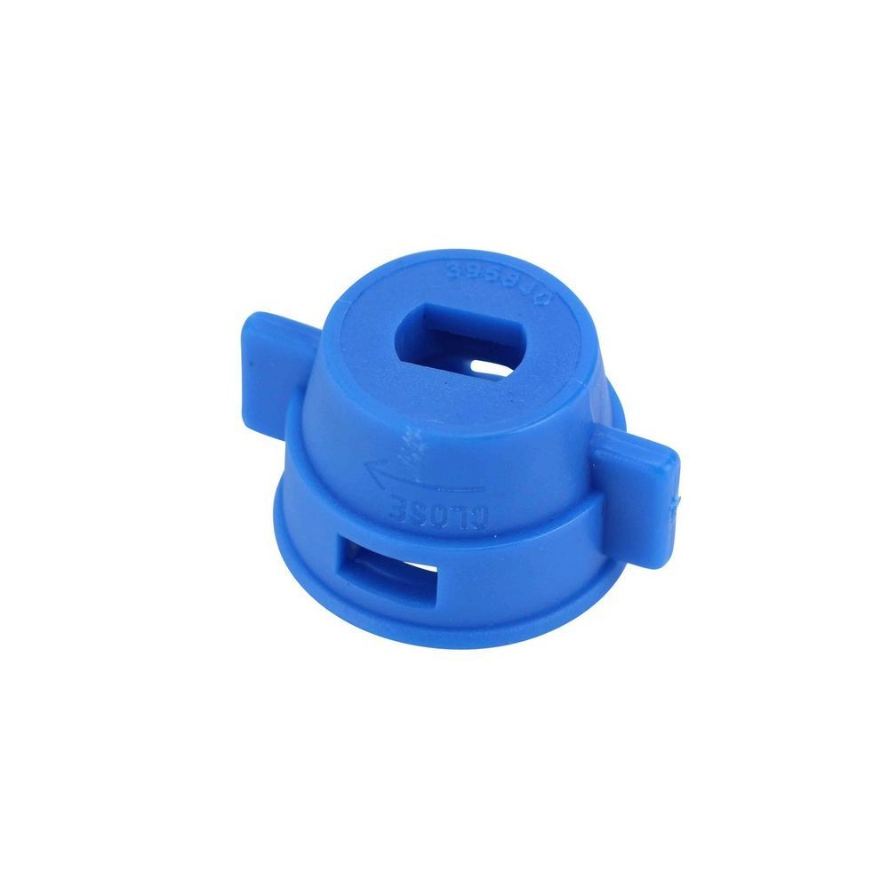Ecrou Delvano/Matrot pour buse 8mm Bleu