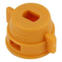 ÉCROU DELVANO/MATROT POUR BUSE 8MM JAUNE