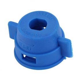 Ecrou Delvano/Matrot pour buse 11mm Bleu