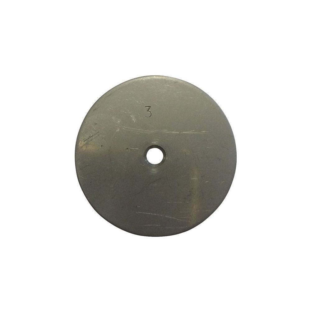 Pastille Inox ø 30 mm - ø Passage 5,5 mm