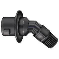 ADAPTATEUR 1/4'' M X 1/4 TOUR COUDÉ 45°