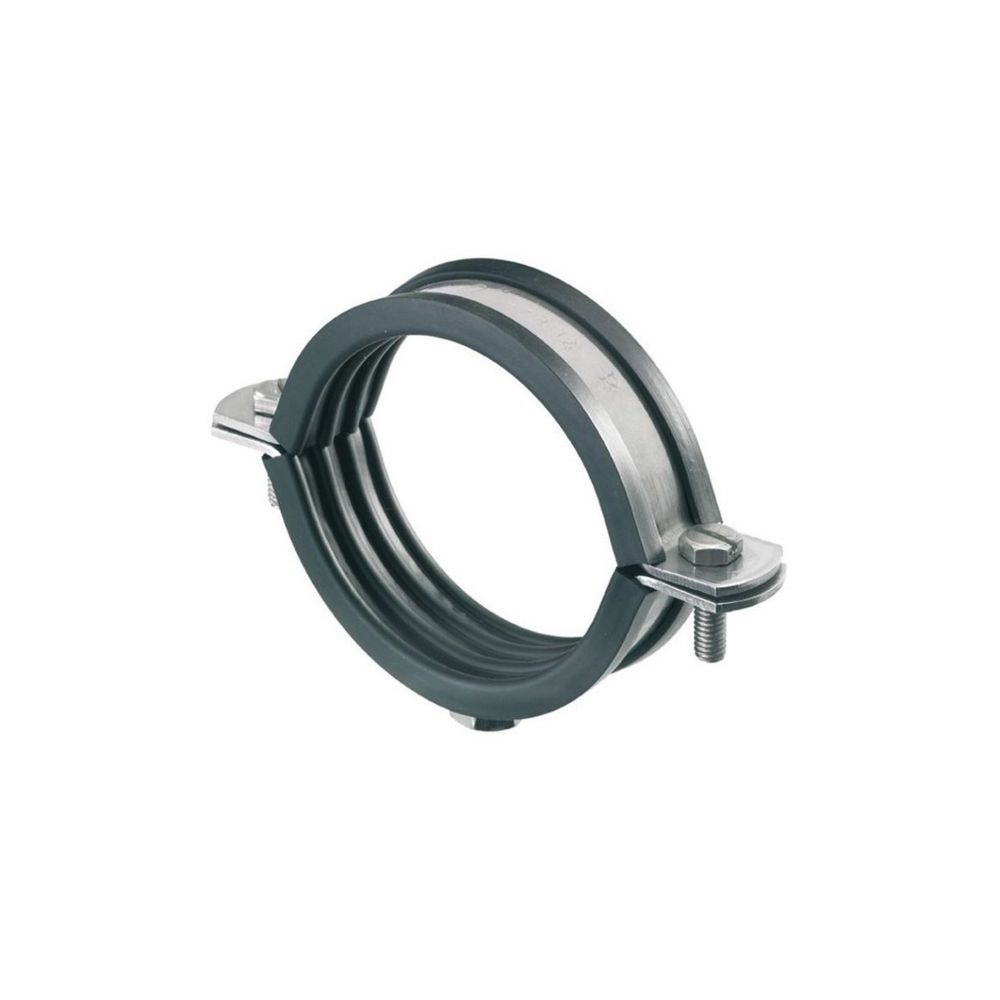Collier INOX renforcé caoutchouc 40 x 45