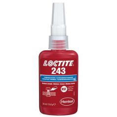 LOCTITE 243 - FREIN FILET BLEU 5ML RÉSISTANCE MOYENNE LOCTITE 243 - FREIN FILET BLEU 5ML RÉSISTANCE MOYENNE