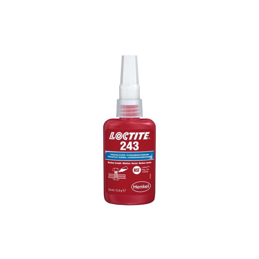 LOCTITE 243 - Frein Filet Bleu 5ml Résistance moyenne