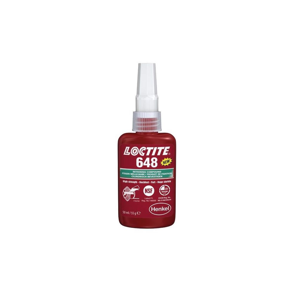 LOCTITE 648 - Fixation Pièces cylindriques Vert 24 ml