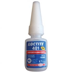 LOCTITE 401 - Adhésif instantané fixation très rapide Transparent 5gr