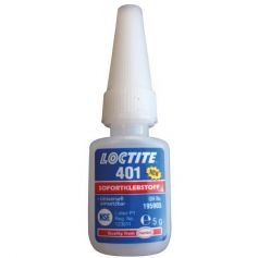 LOCTITE 401 - ADHÉSIF INSTANTANÉ FIXATION TRÈS RAPIDE TRANSPARENT 5GR LOCTITE 401 - ADHÉSIF INSTANTANÉ FIXATION TRÈS RAPIDE TRANSPARENT 5GR