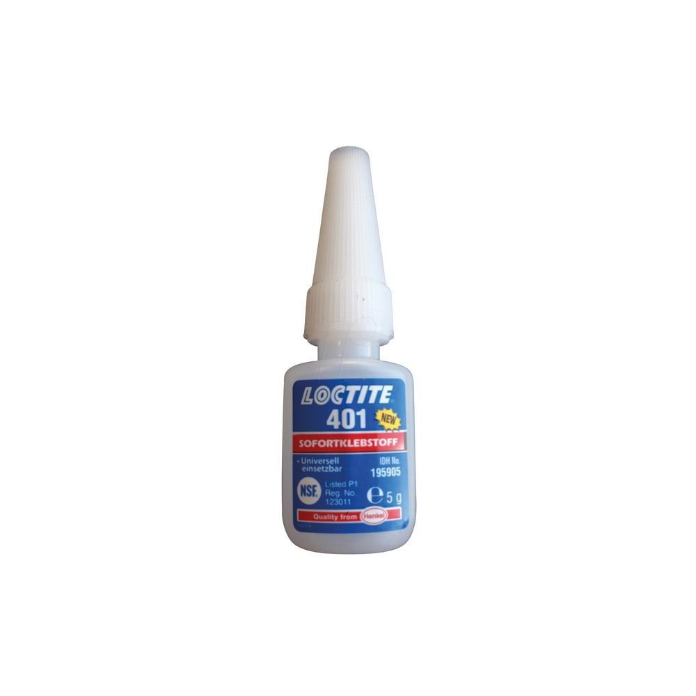 LOCTITE 401 - Adhésif instantané fixation très rapide Transparent 5gr