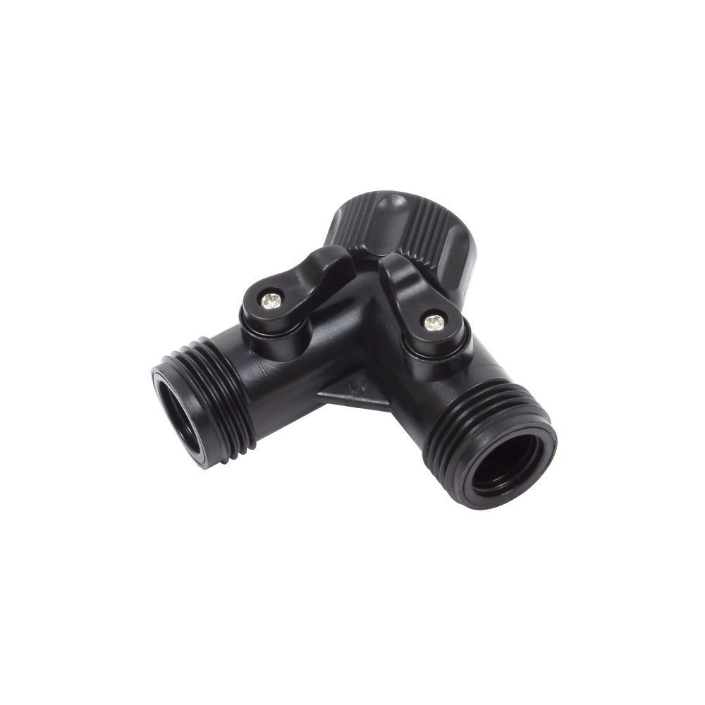 Raccord Y double vanne 3/4'' GHT