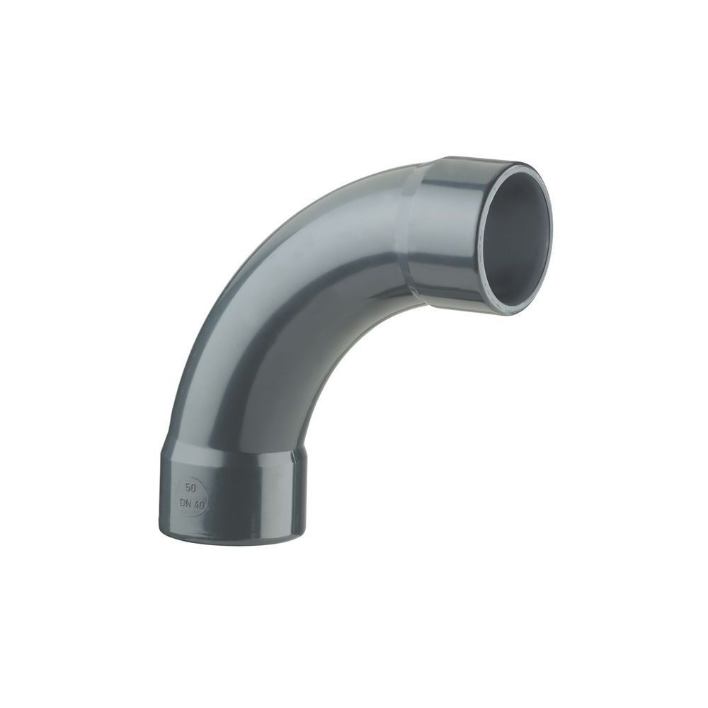 Coude 90° F/F à coller 90 Grand Rayon
