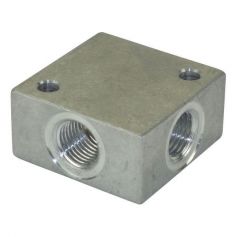 COLLECTEUR CROIX ALU 1/4'' F