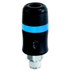 RACCORD RAPIDE AIR COMPRIMÉ DE SÉCURITÉ 1/2'' M