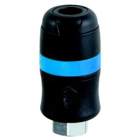 Raccord rapide air comprimé de sécurité 1/4'' F