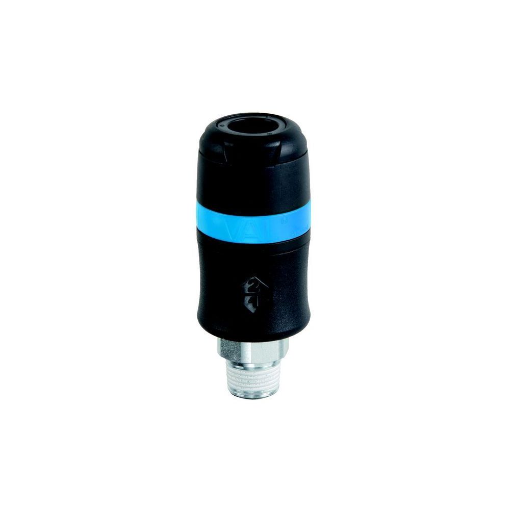 Raccord rapide air comprimé de sécurité 3/8'' M
