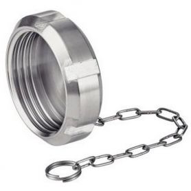 Bouchon femelle inox SMS DN63