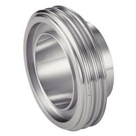 NEZ FILETÉ À SOUDER INOX SMS DN51