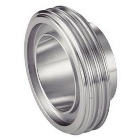 Nez fileté à souder Inox SMS DN63