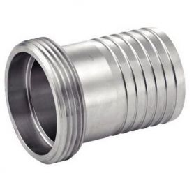 Nez fileté cannelé Inox MACON DN60