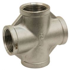 RACCORD CROIX INOX 1''F
